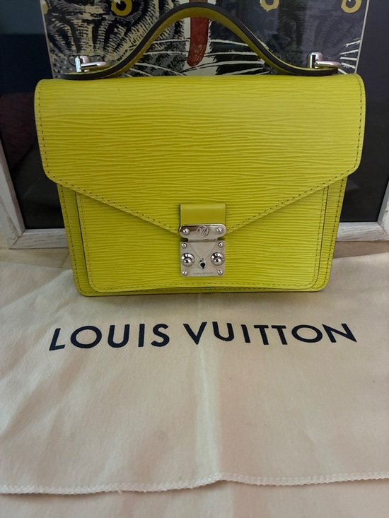 Louis Vuitton Handbags - Louis Vuitton Epi Monceau BB Yellow!